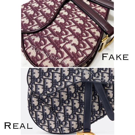 dior saddle bag authentic vs fake|christian dior bag authenticity.